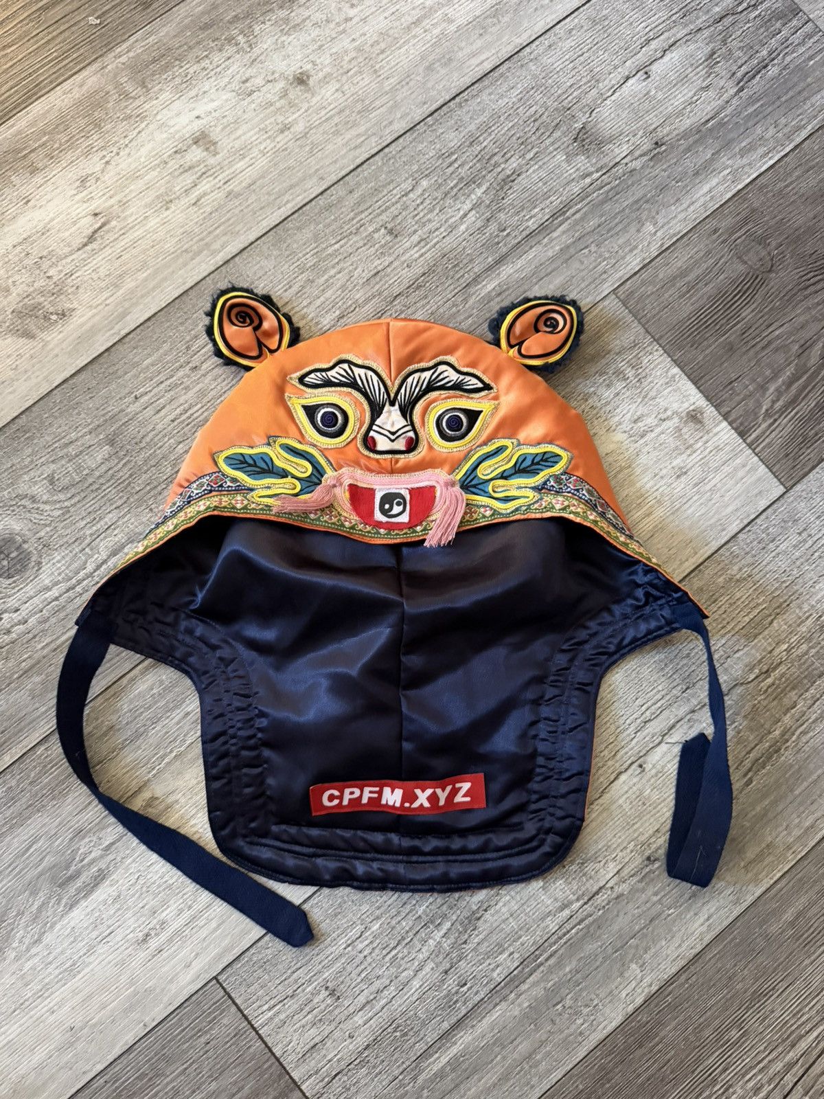 帽子 CPFM LSD TIGER THINKING CAP Painted Old School Tiger Trucker