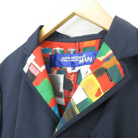 Junya Watanabe Jacket Lining All-Over Pattern Wool Check Black Size US S / EU 44-46 / 1 - 7 Thumbnail
