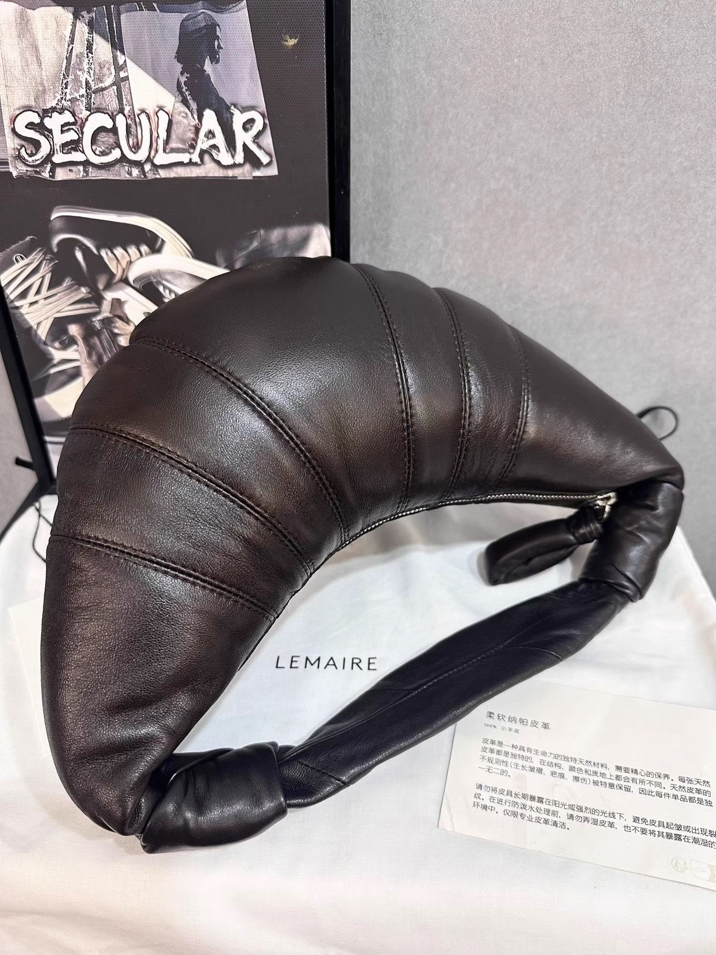 Lemaire Lemaire 25SS Mini Fortune Croissant Bag K34 Size ONE SIZE - 2 Thumbnail
