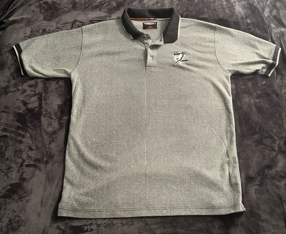Vintage Tampa Bay Lightning Embroidered Polo Sz. XL