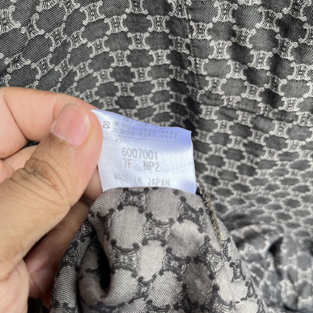 Celine CELINE monogram shirt Size US L / EU 52-54 / 3 - 6 Thumbnail