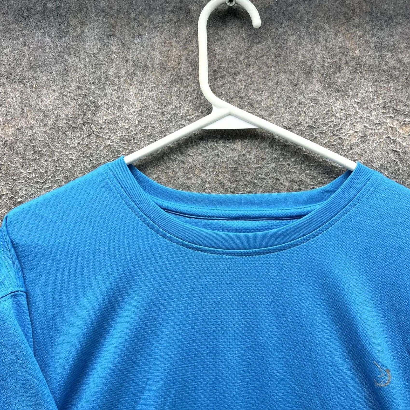 Vintage Reel Legends Shirt Mens XL Blue Performance Short Sleeve Fishing Activewear Size US XL / EU 56 / 4 - 4 Thumbnail