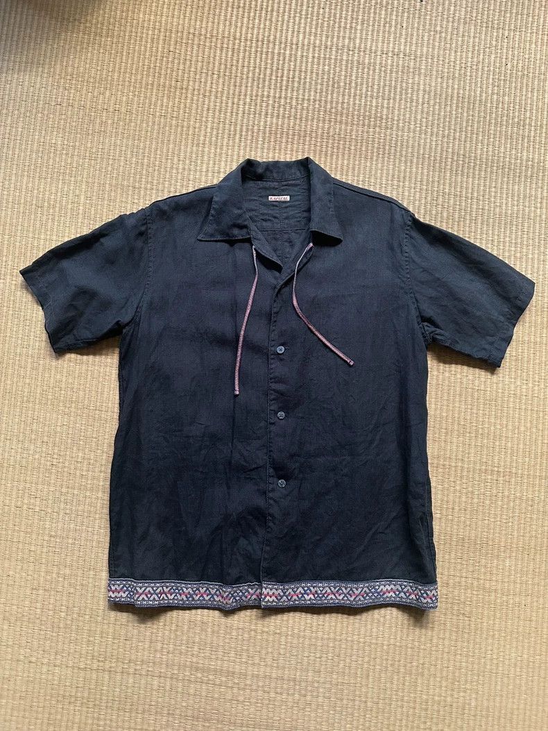Kapital Kapital Cuban collar ethnic embroidery short-sleeved shirt Size US L / EU 52-54 / 3 - 1 Thumbnail