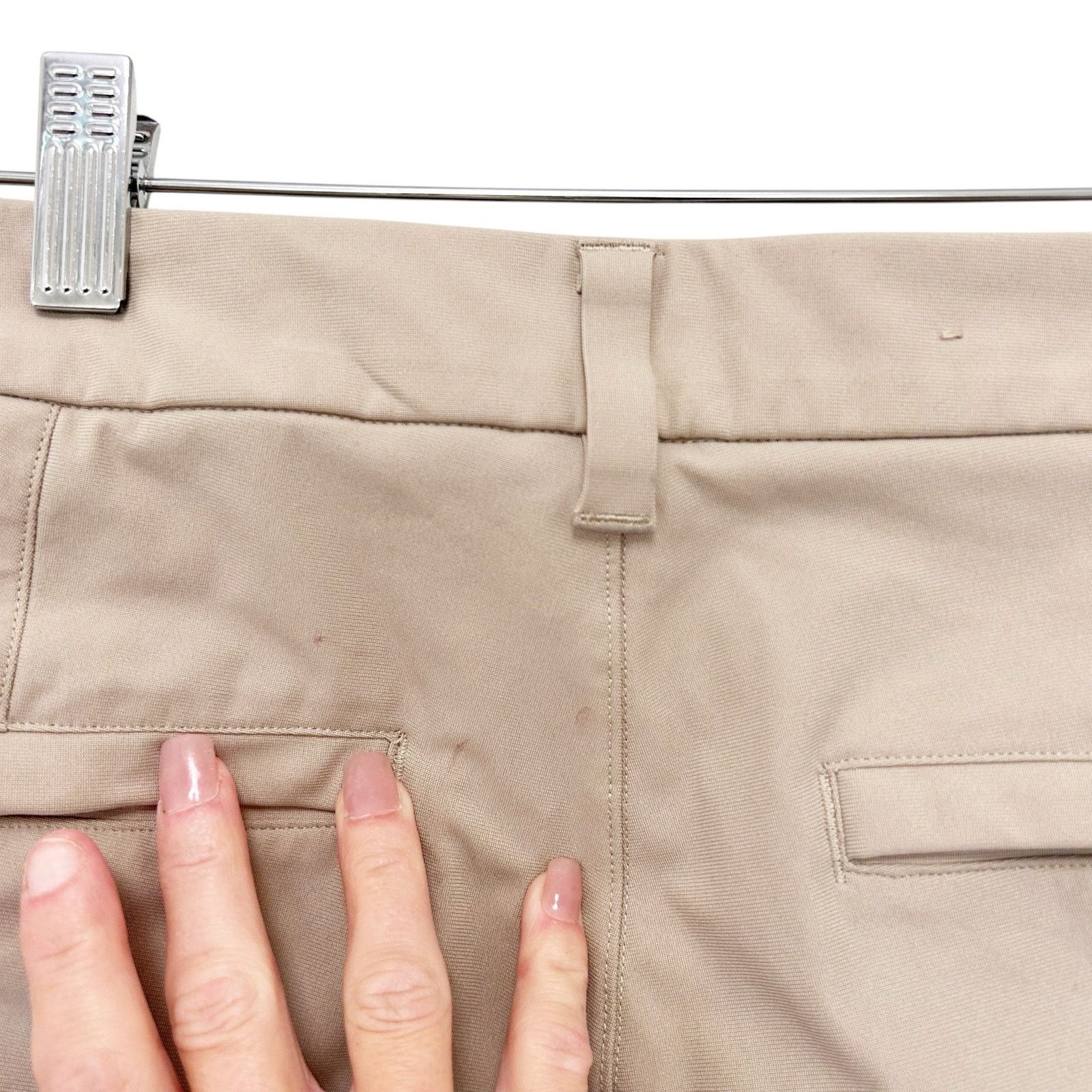 Lululemon Lululemon Tan ABC Classic Fit 5 Pocket Warpstreme Pants 32 Size US 32 / EU 48 - 4 Thumbnail