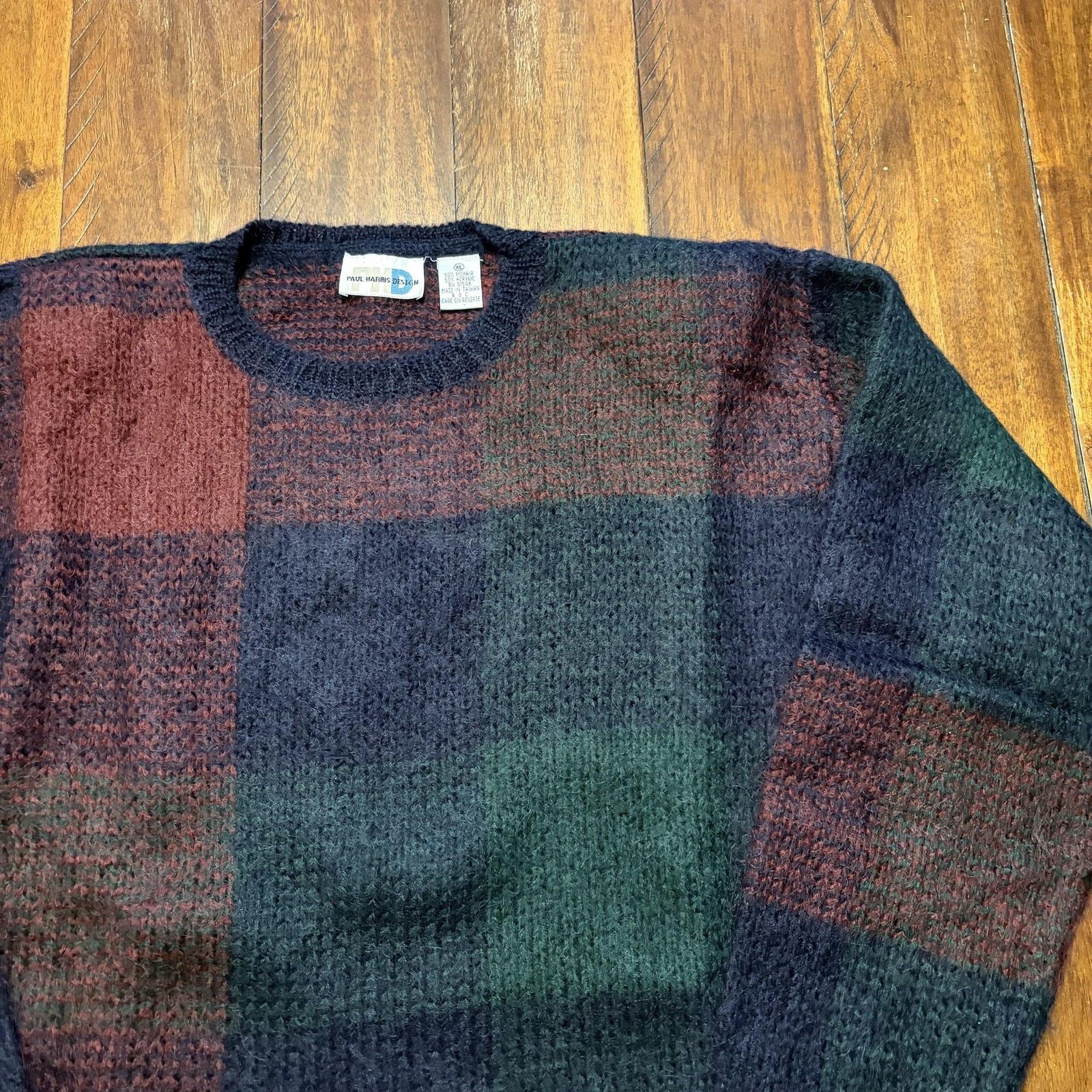 Vintage Vtg Paul Harris Design Sweater Womens XL Mohair Knit 90s Size XL / US 12-14 / IT 48-50 - 3 Thumbnail