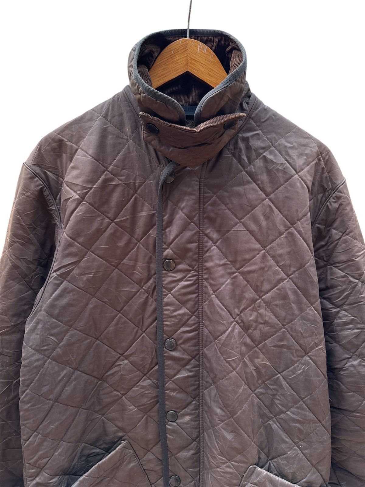 Barbour Barbour Polar Quilt Wax Jacket Size US M / EU 48-50 / 2 - 2 Thumbnail