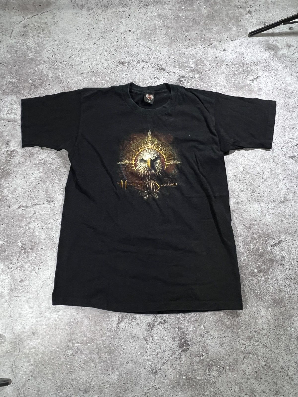 Harley Davidson 1996 Harley Davidson Eagle Biker Tee Size US L / EU 52-54 / 3 - 2 Thumbnail