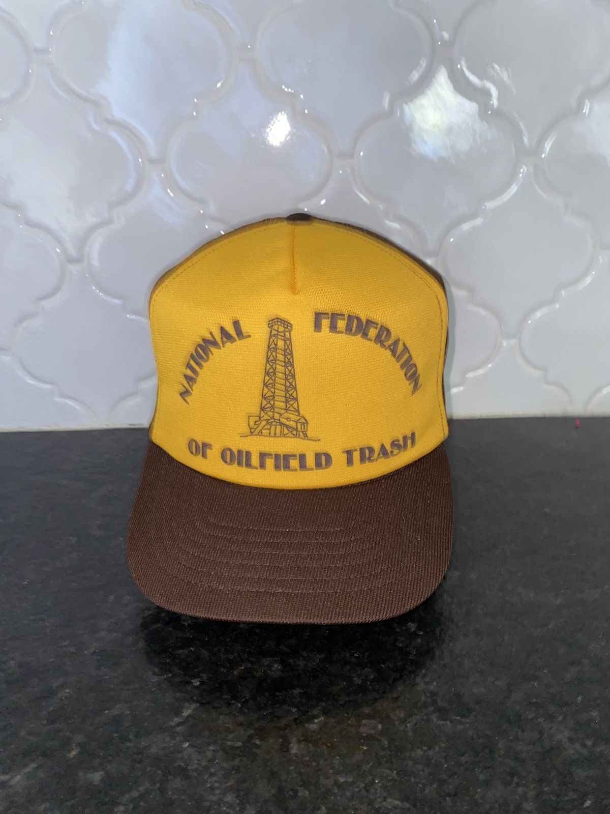 Other Vintage 80s federation of Oilfield trash trucker Size ONE SIZE - 1 Thumbnail