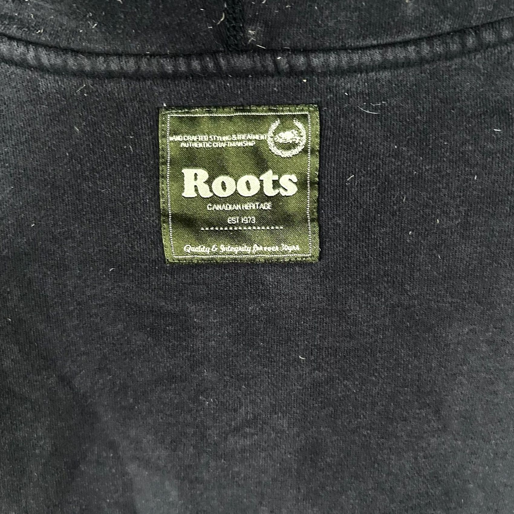 Roots Roots Shirt Mens S Canadian Heritage Navy Full Zip Hoodie Sweatshirt Size US S / EU 44-46 / 1 - 3 Thumbnail
