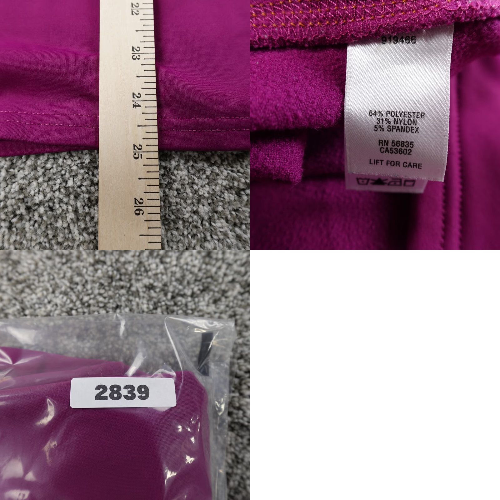 Vintage Cabela's Sweater Womens XL Purple Zip Pullover Mock Sweatshirt Outdoor Casual Size XL / US 12-14 / IT 48-50 - 9 Thumbnail