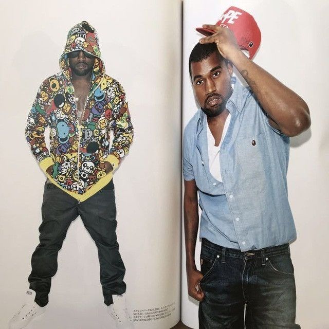 Bape × Kanye West × Nigo BAPE 2010 Mook book leopard pouch KANYE WEST NIGO MILO APE Size ONE SIZE - 7 Thumbnail