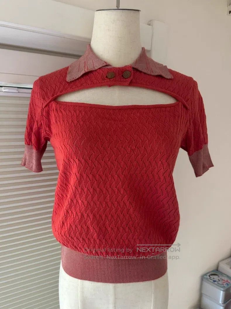 Vivienne Westwood Vivienne Westwood Knit short-sleeve shirt Size M / US 6-8 / IT 42-44 - 5 Thumbnail