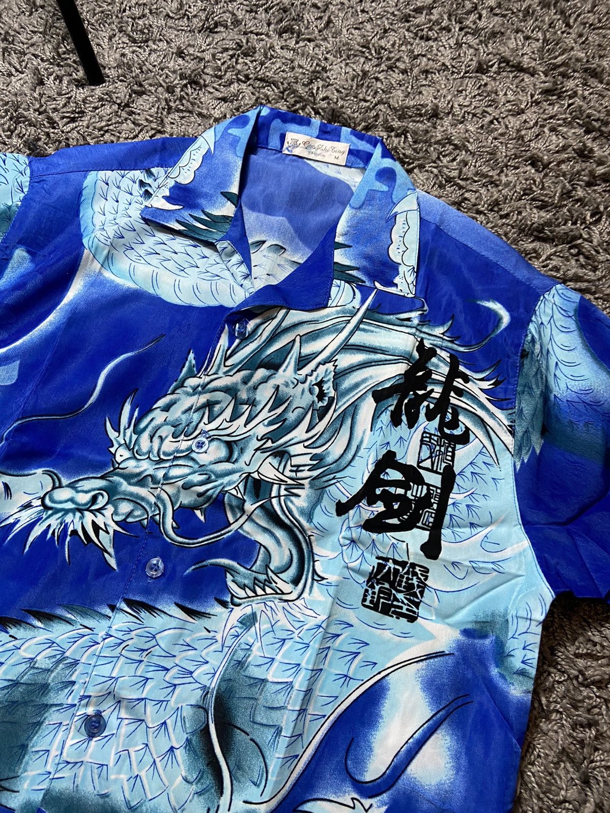 Japanese Brand × Vintage VINTAGE 00s HAWAIIAN SHIRT JAPAN STYLE ANIME Size US M / EU 48-50 / 2 - 2 Thumbnail
