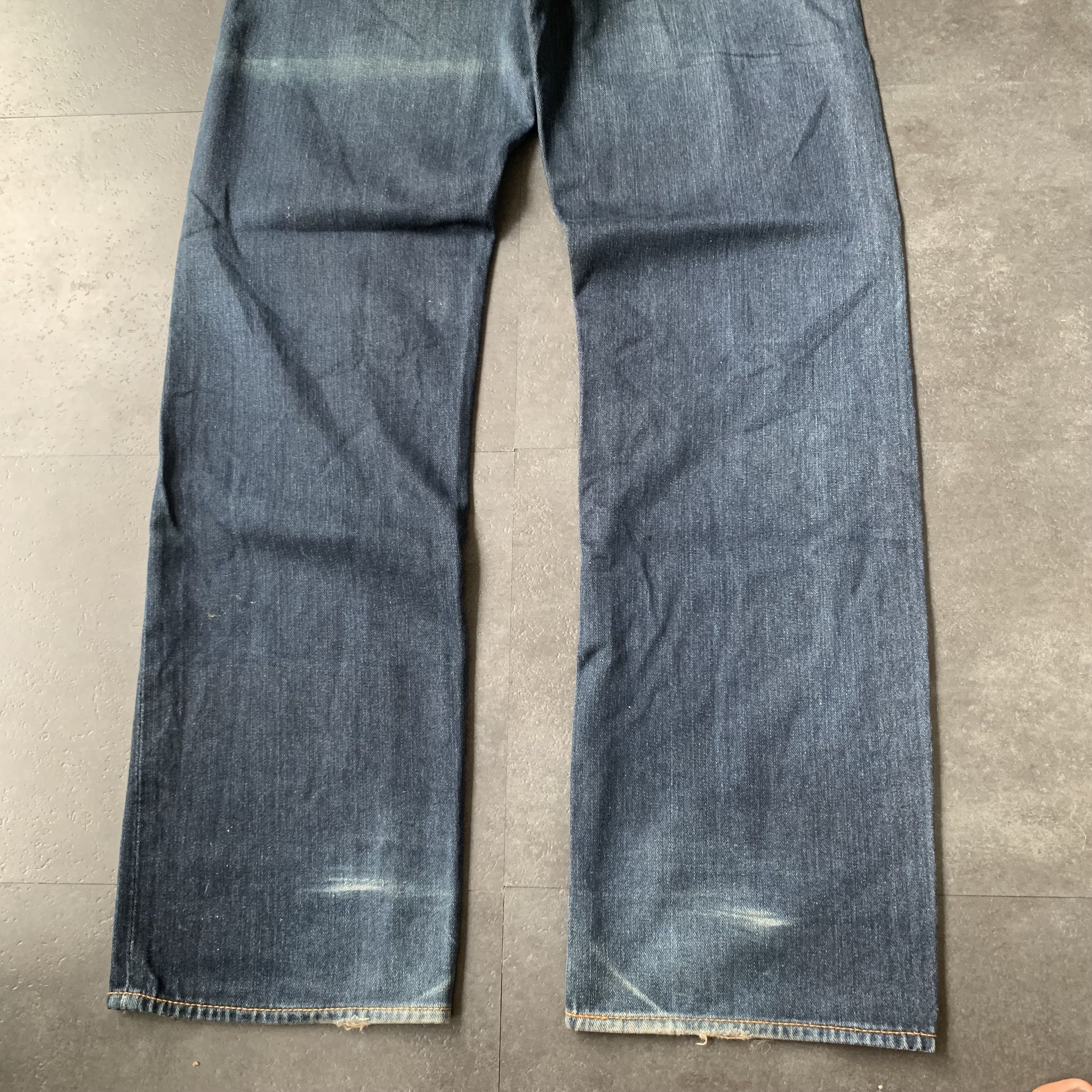 RMC Jeans Vintage Red Monkey Company Selvedge Denim Pants Let It Bee Size US 32 / EU 48 - 3 Thumbnail