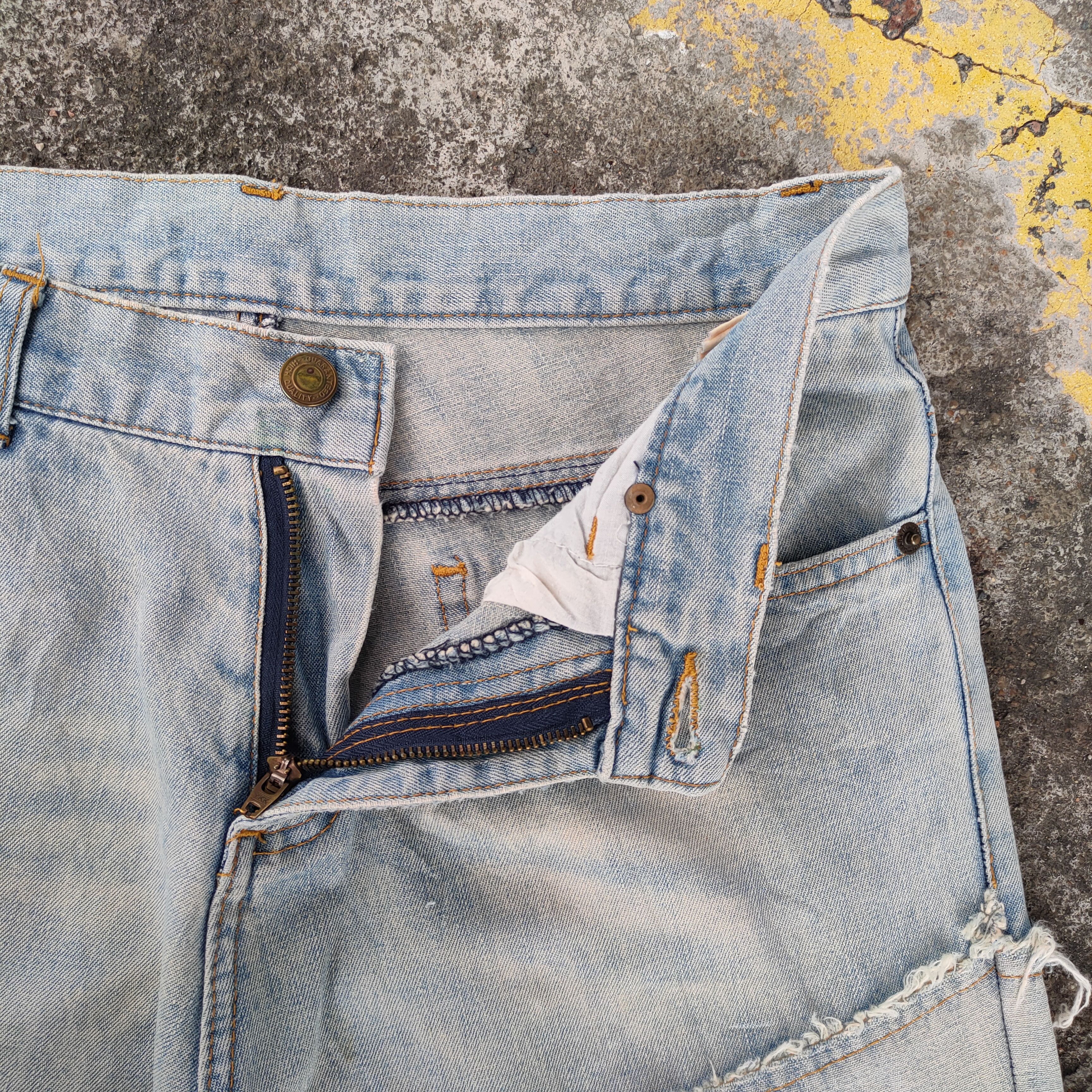 Japanese Brand FLARE VINTAGE JAPANESE BOOTCUT FADED JEANS DENIM PANTS Size US 30 / EU 46 - 8 Thumbnail