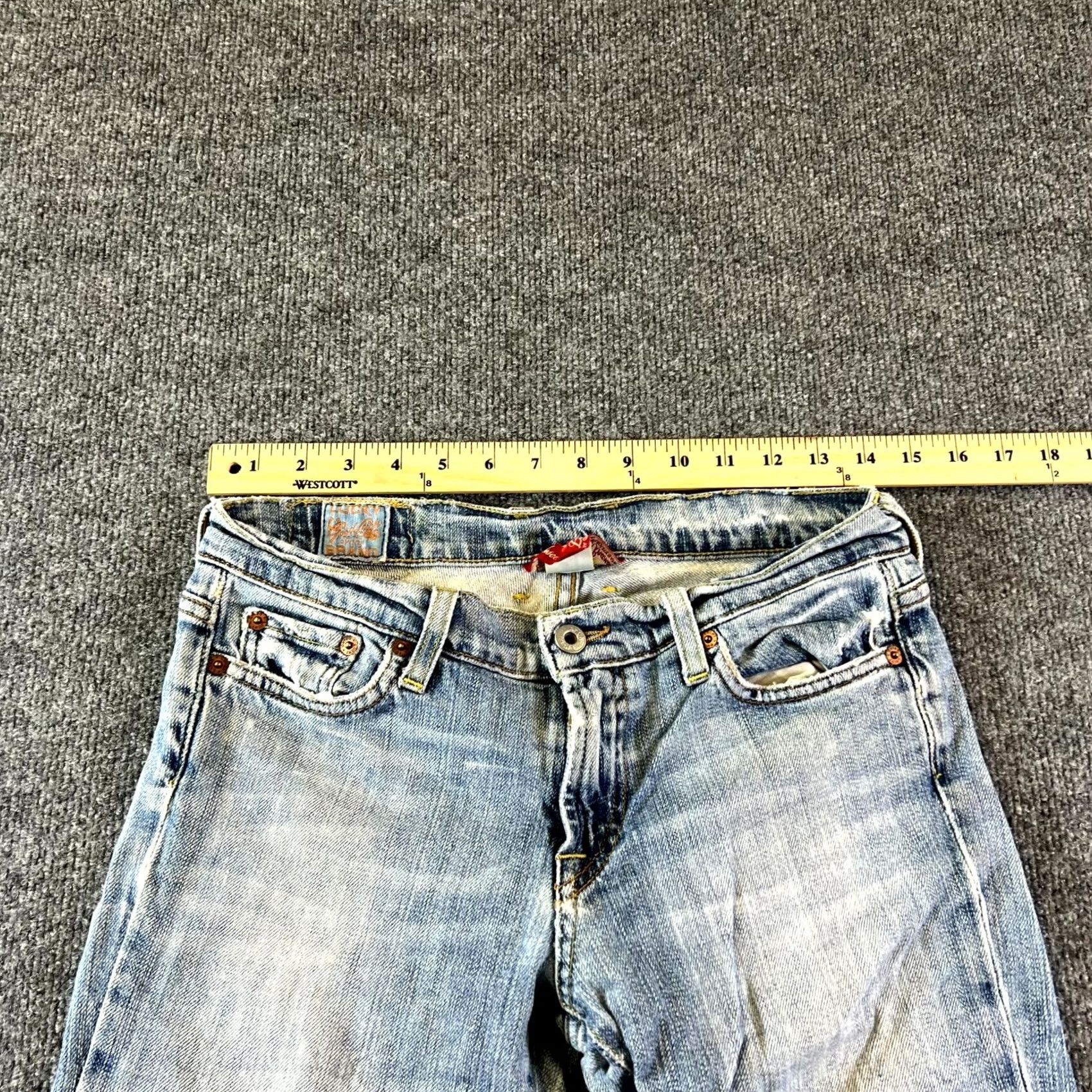 Lucky Brand Lucky Brand Sundown Straight Jeans Women's Blue 4/27 Denim Cotton Retro 90s Vintage Size 27" / US 4 / IT 40 - 3 Thumbnail