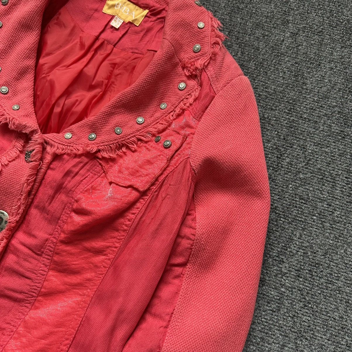 Lost Boys Archives VTG Women’s Denim Jacket Biba Size 36 Coral Japan Style Punk Size S / US 4 / IT 40 - 10 Thumbnail