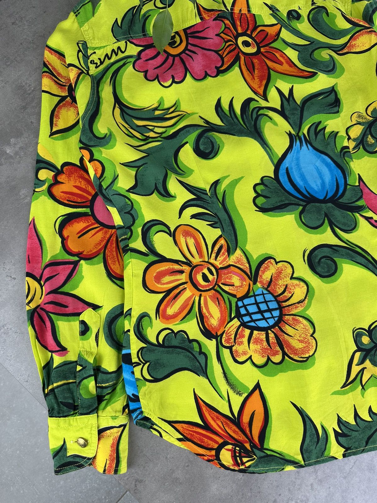 Moschino Moschino Multicolor Shirt Long Sleeve Size M / US 6-8 / IT 42-44 - 12 Thumbnail