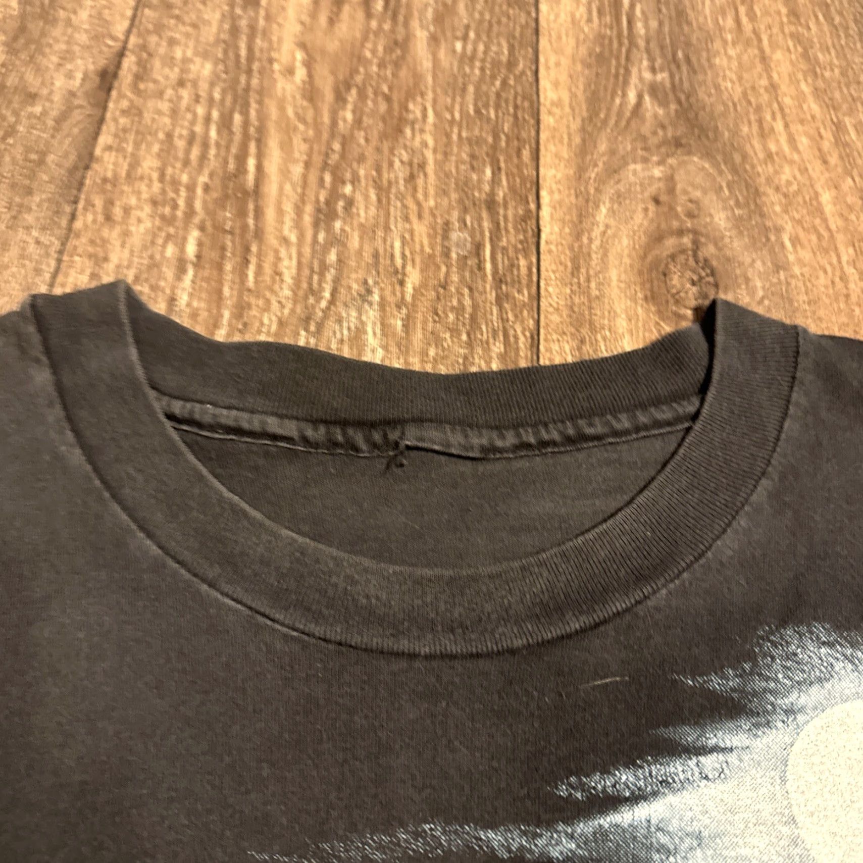 Vintage VINTAGE 1994 Wolf Husky Nature Animal Husky Black Big Graphic AOP T-Shirt XL Mens Size US XL / EU 56 / 4 - 6 Thumbnail