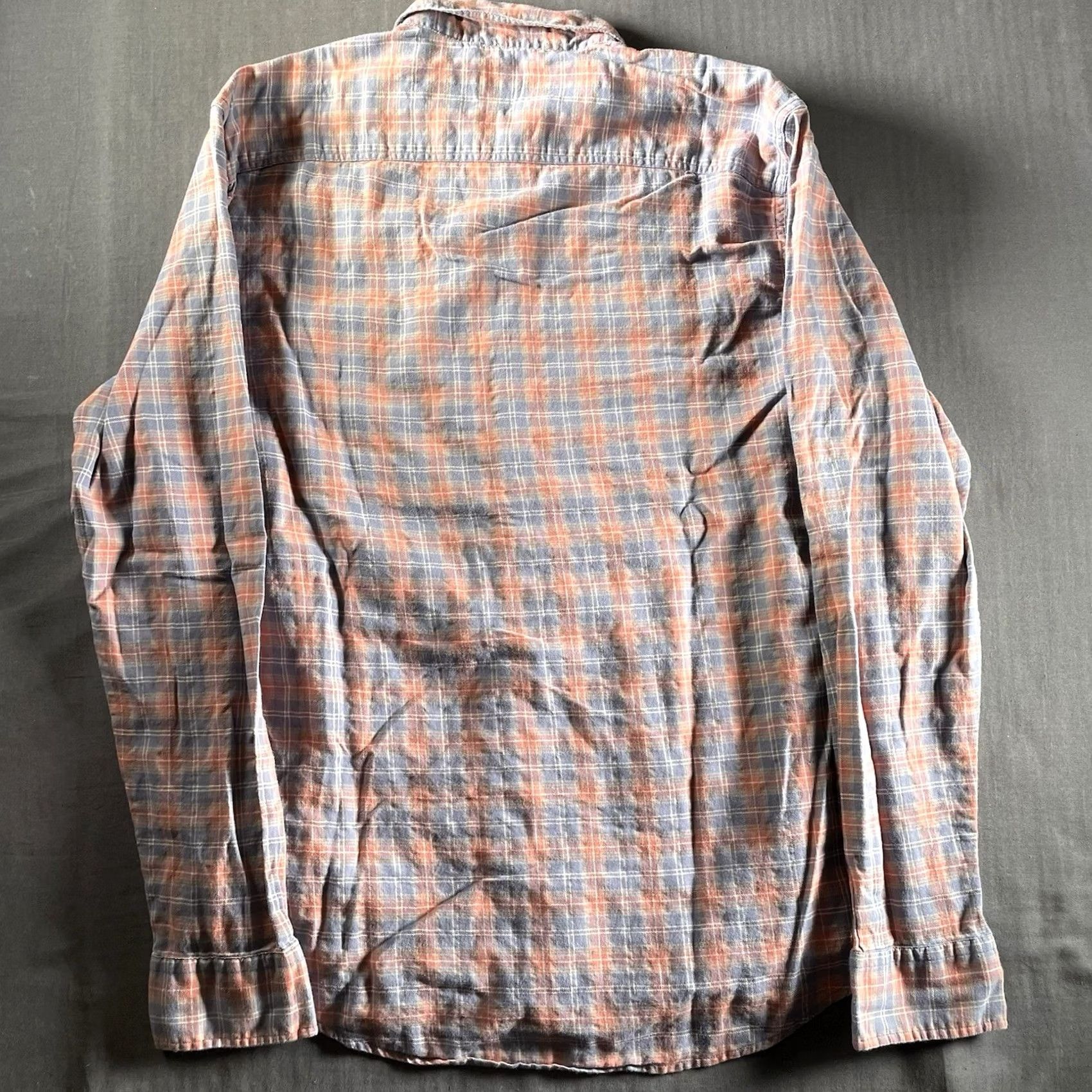 Faherty Faherty Shirt Mens Large Pink Blue Plaid Long Sleeve Button Up Size US L / EU 52-54 / 3 - 5 Thumbnail