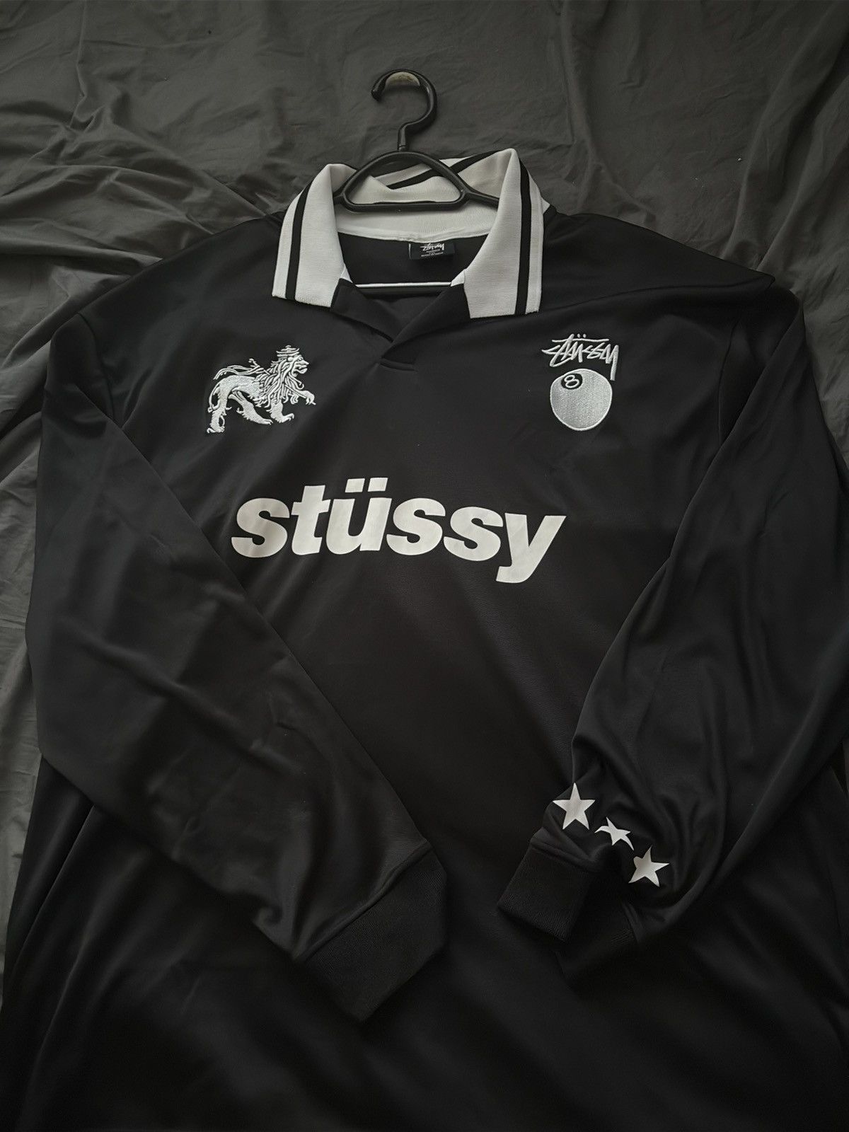 Stussy Stussy long sleeve football jersey !RARE! Size US XXL / EU 58 / 5 - 1 Thumbnail