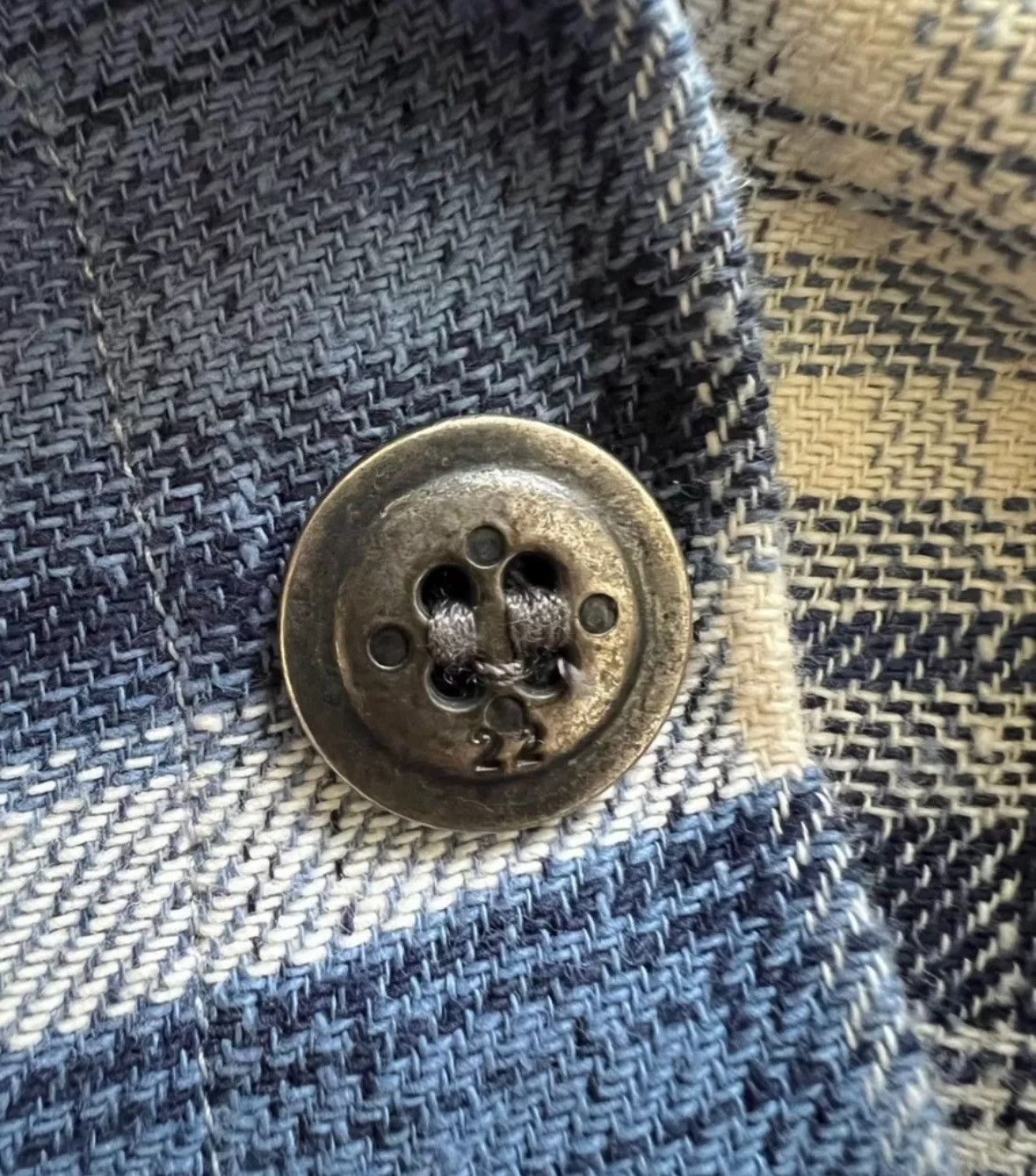 Greg Lauren Greg Lauren Shirt GL High Street Damaged Shirt Size US M / EU 48-50 / 2 - 3 Thumbnail