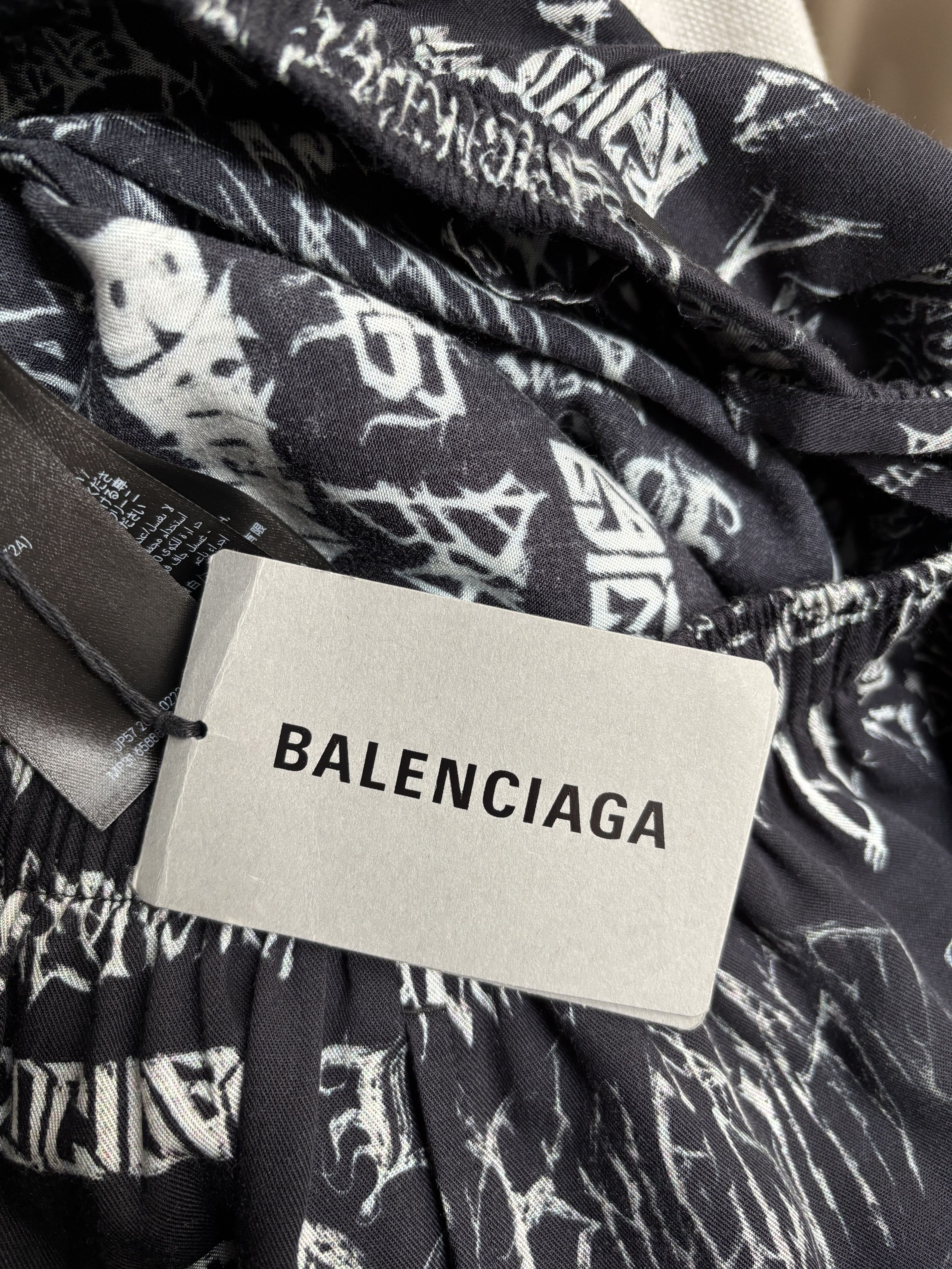 Balenciaga Pyjama pants diy metal Size US 36 / EU 52 - 10 Thumbnail