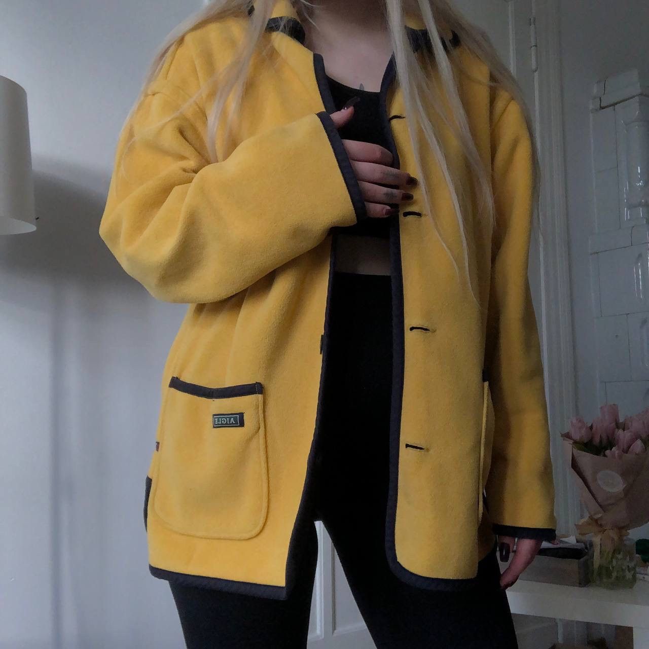 Aigle Vintage Aigle Reversible Polartec Fleece Jacket Oversized Size L / US 10 / IT 46 - 3 Thumbnail