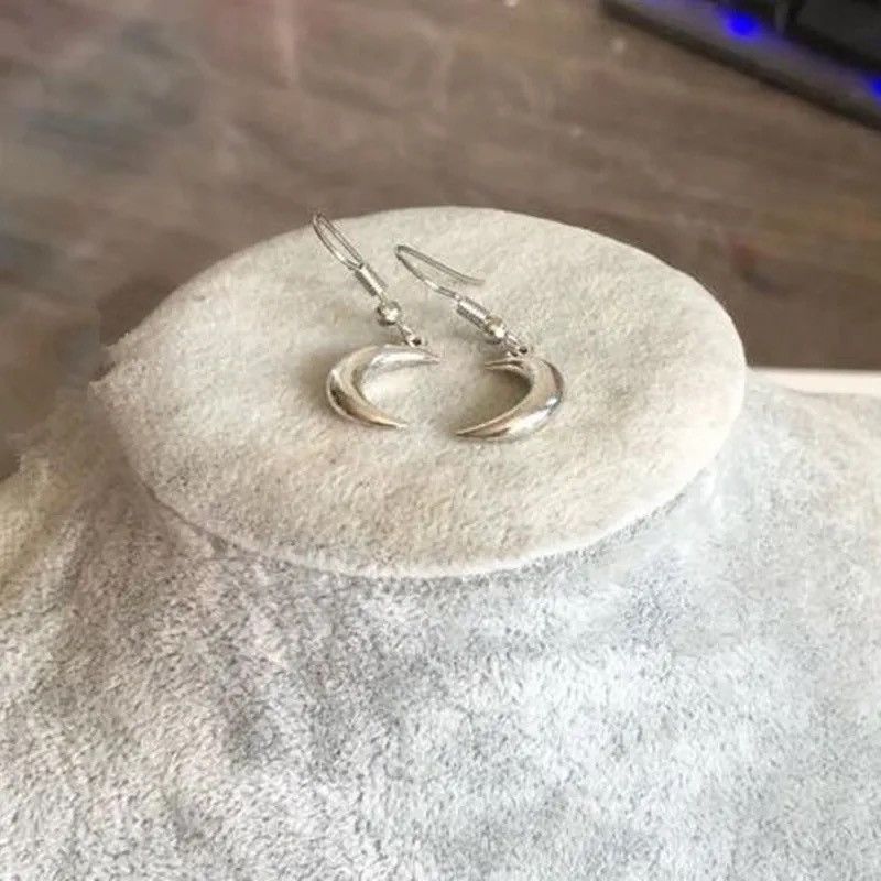 Other 925 Silver Moon Earrings - ERG Size ONE SIZE - 1 Thumbnail