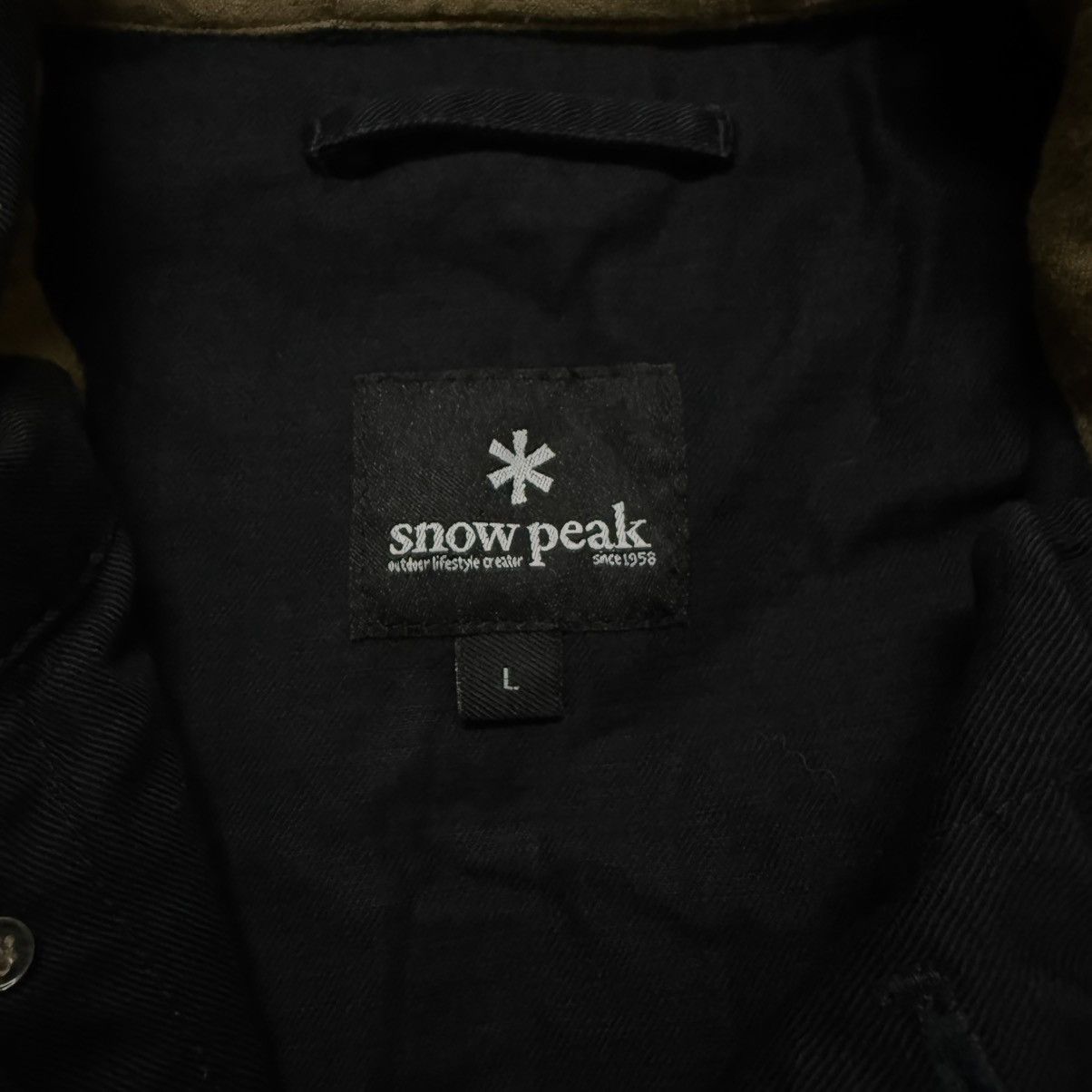 Snow Peak Snow Peak JK-W003 Hooded Cotton Jacket Parka Size US L / EU 52-54 / 3 - 14 Thumbnail