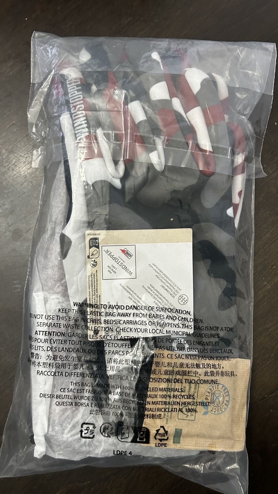 Supreme SUPREME WINDSTOPPER Zip Gloves LARGE Size ONE SIZE - 9 Thumbnail
