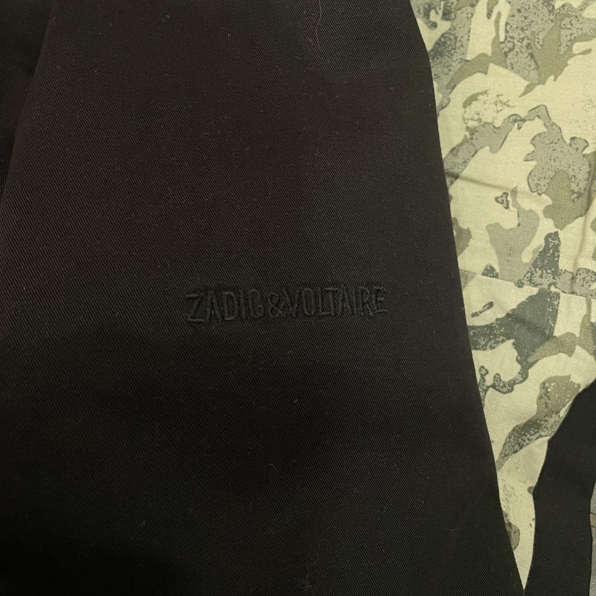 Zadig & Voltaire Cotton Slim Tailored Blazer with Details Size 40R - 3 Thumbnail