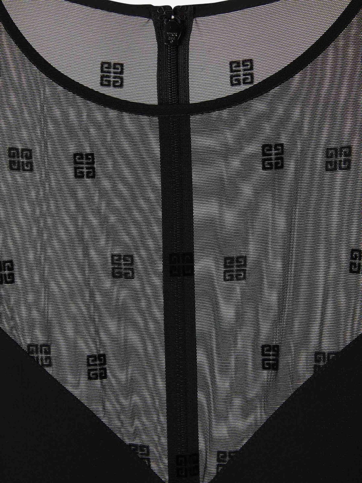 Givenchy o1loc1c0824 Dress in Black Size L / US 10 / IT 46 - 3 Thumbnail