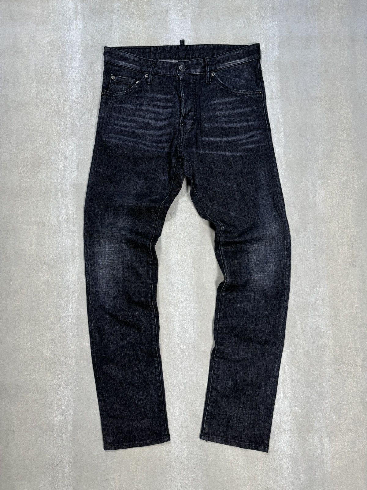Dsquared2 Dsquared2 Cool Guy Jean Black Denim Jeans Size US 31 - 2 Thumbnail