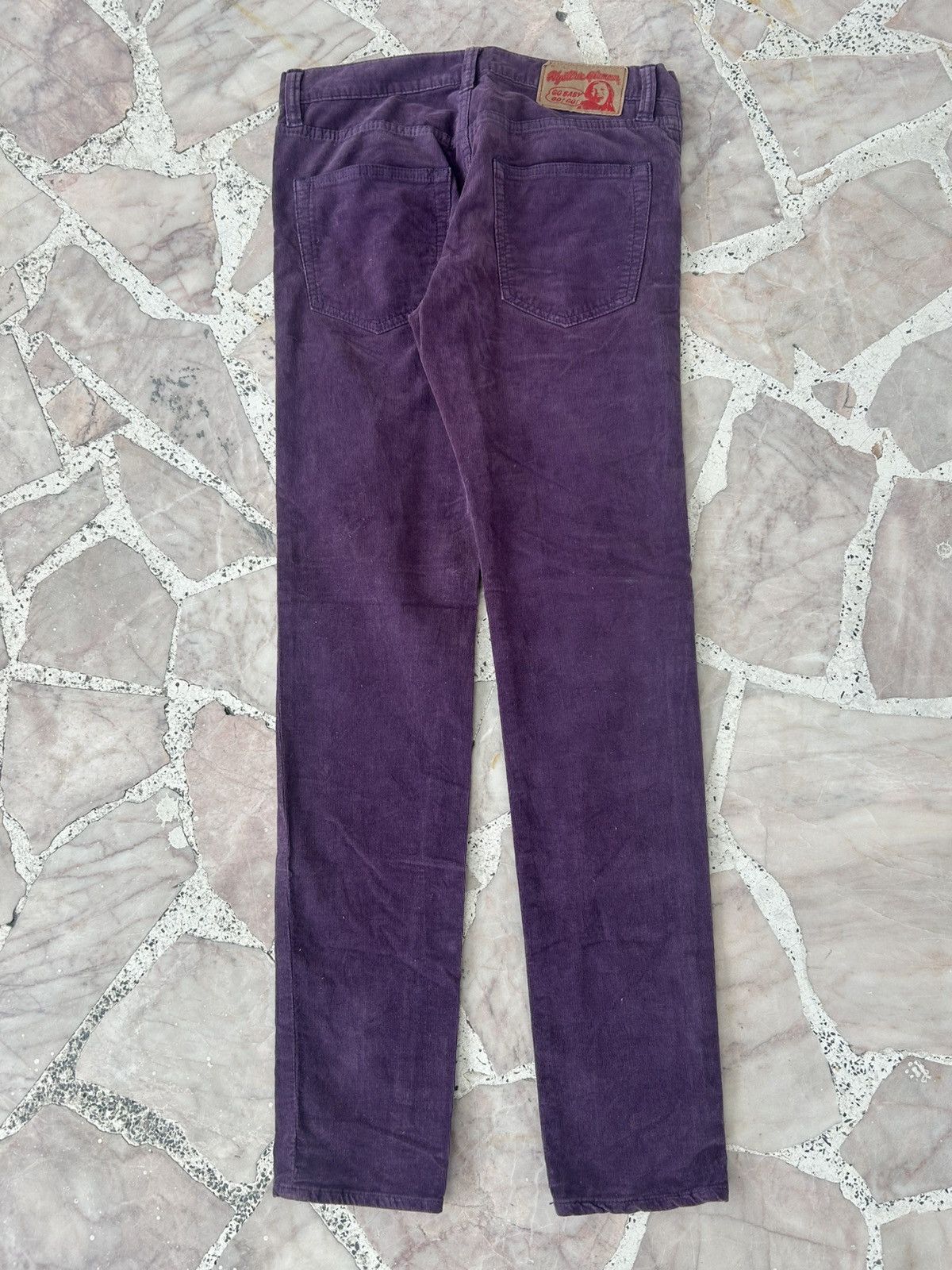 Hysteric Glamour Hysteric Glamour Slim Fit Corduroy Pants Purple Vintage Size 30" / US 8 / IT 44 - 2 Thumbnail