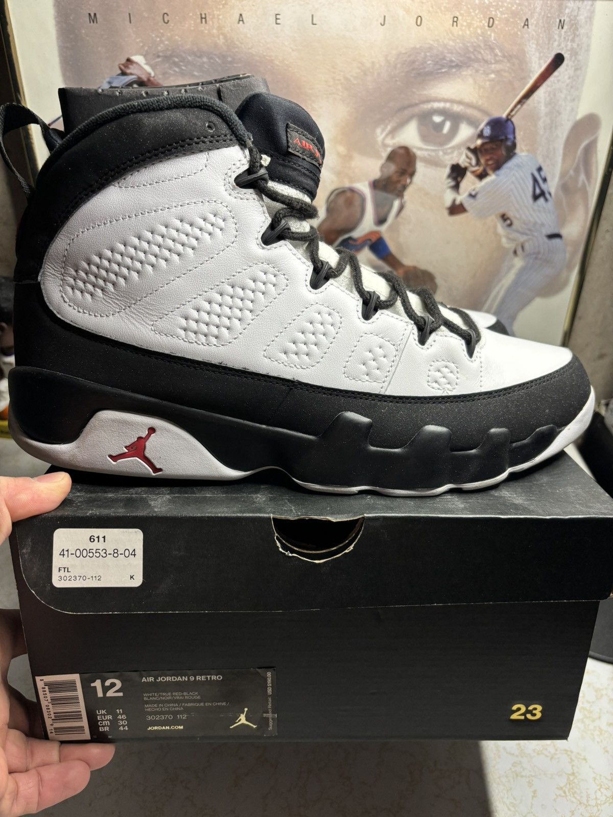 Jordan Brand Jordan Retro 9 ‘space jam’ Size US 12 / EU 45 - 1 Thumbnail