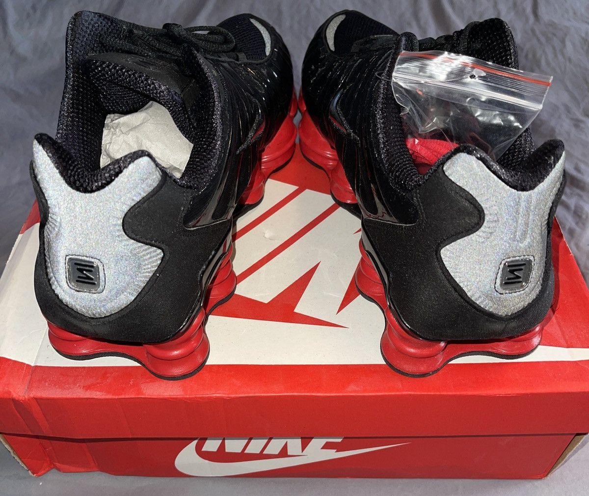 Nike Shox TL x Skepta Black/Red US 15 [CI0987-001]
