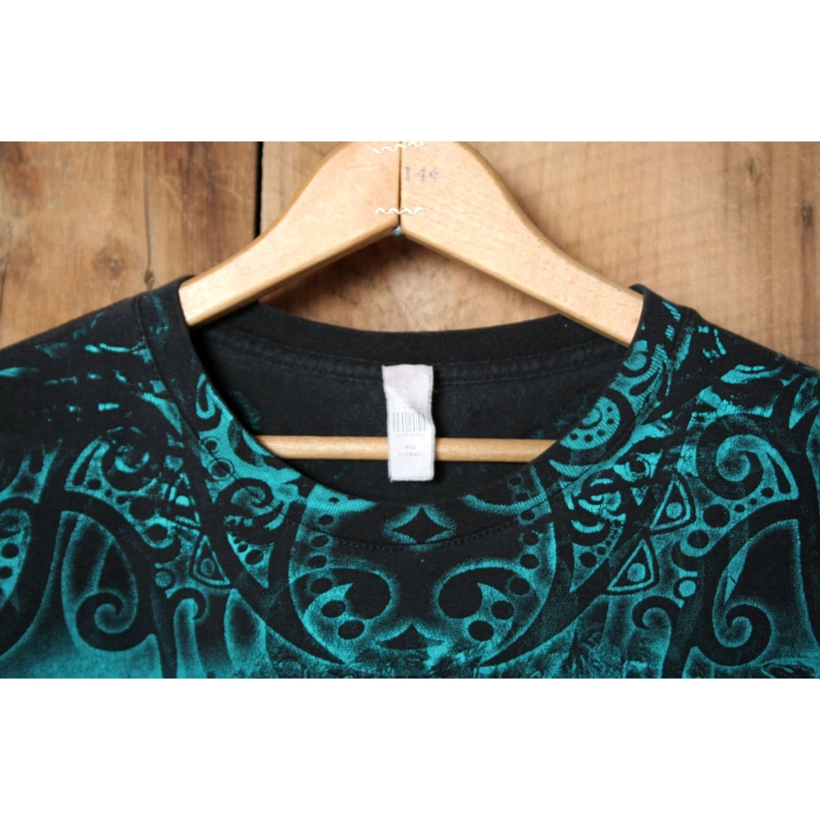 Vintage Vintage Cozumel Mexico All-Over Print Sea Turtle Tribal Print T-Shirt Sz. L/XL Size US L / EU 52-54 / 3 - 3 Thumbnail