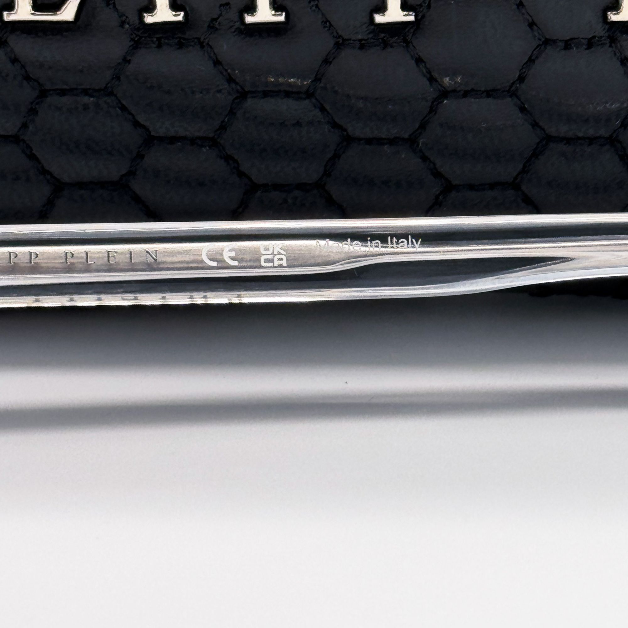 Philipp Plein NEW PHILIPP PLEIN SUNGLASSES SPP109V 79F SILVER MEN Size ONE SIZE - 10 Thumbnail