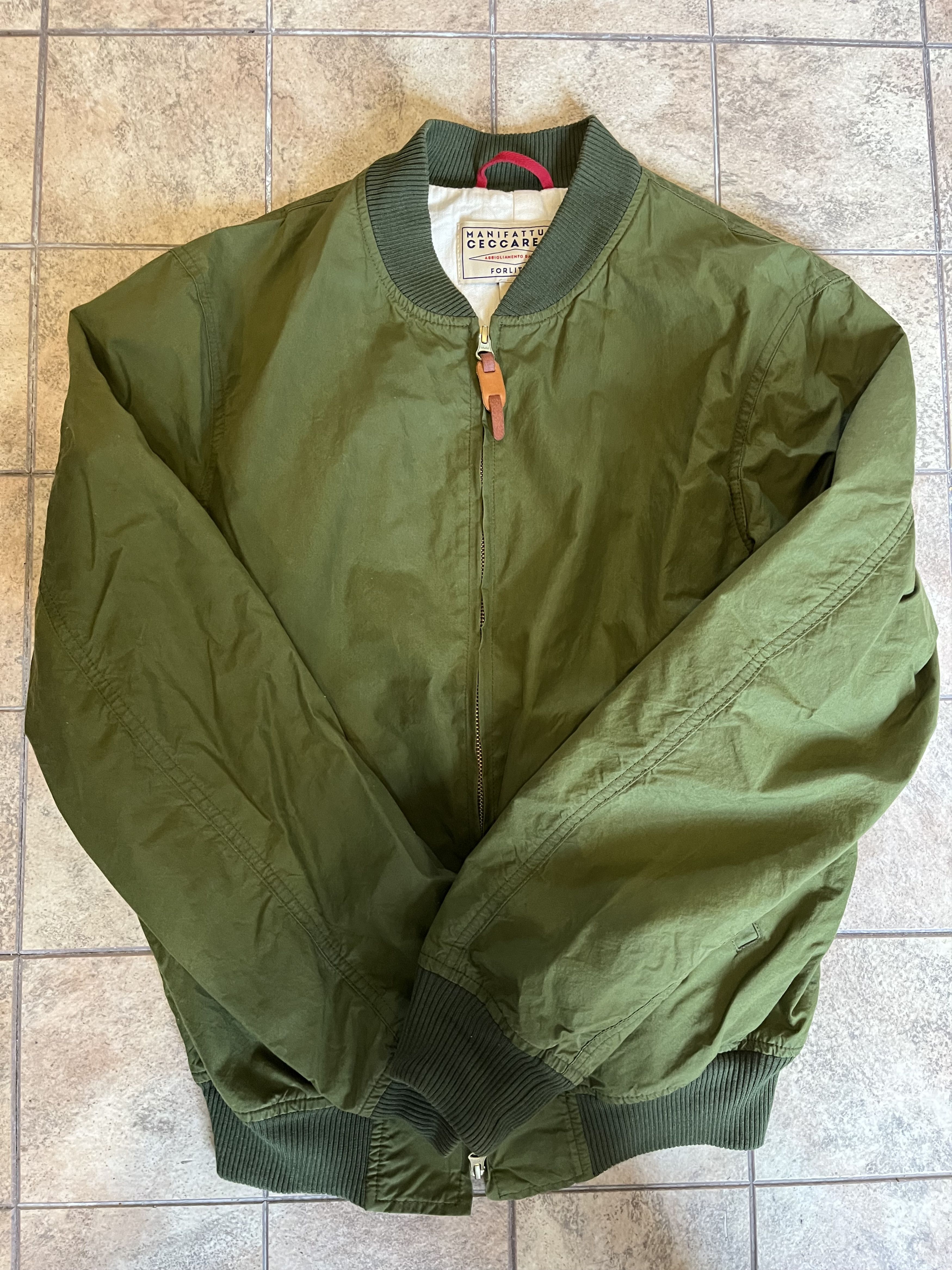 Manifattura Ceccarelli Manifattura Ceccarelli lightweight bomber, 40 Size US M / EU 48-50 / 2 - 1 Thumbnail