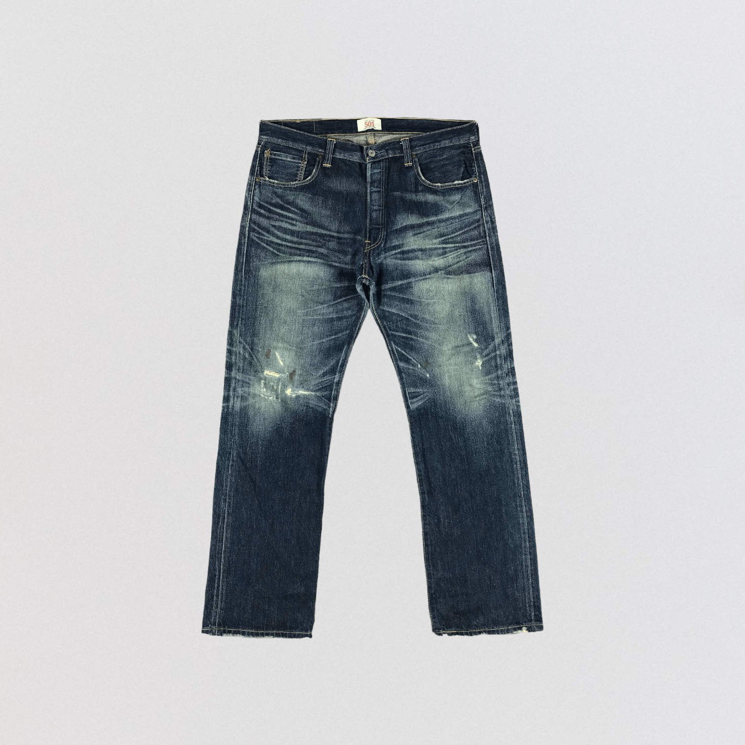 Levi's × Vintage Vintage Blue Wash Levis 501 Jeans-JM2919 Size US 39 - 1 Thumbnail