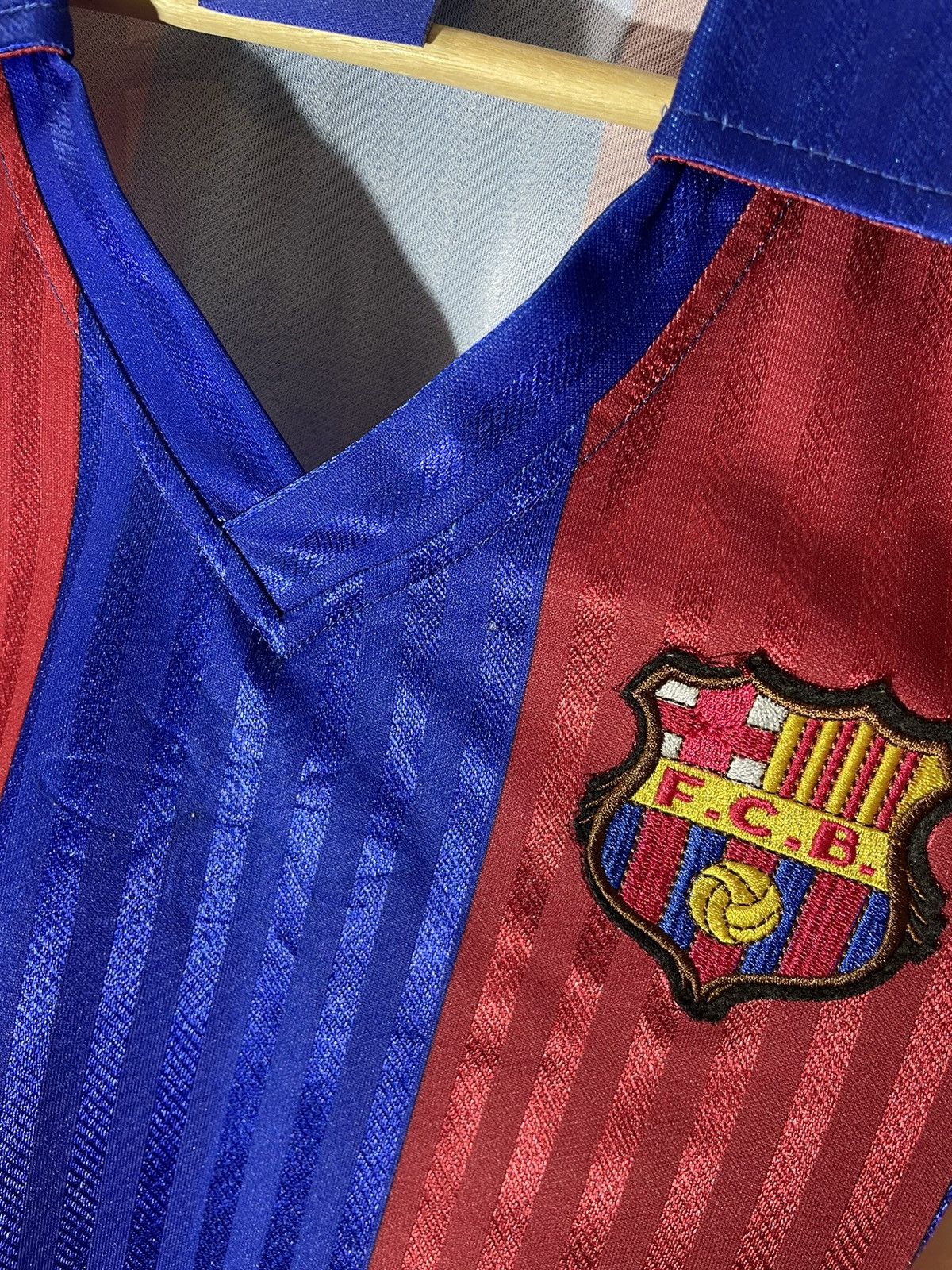 Vintage Barcelona score draw retro jersey vintage Size US M / EU 48-50 / 2 - 10 Thumbnail