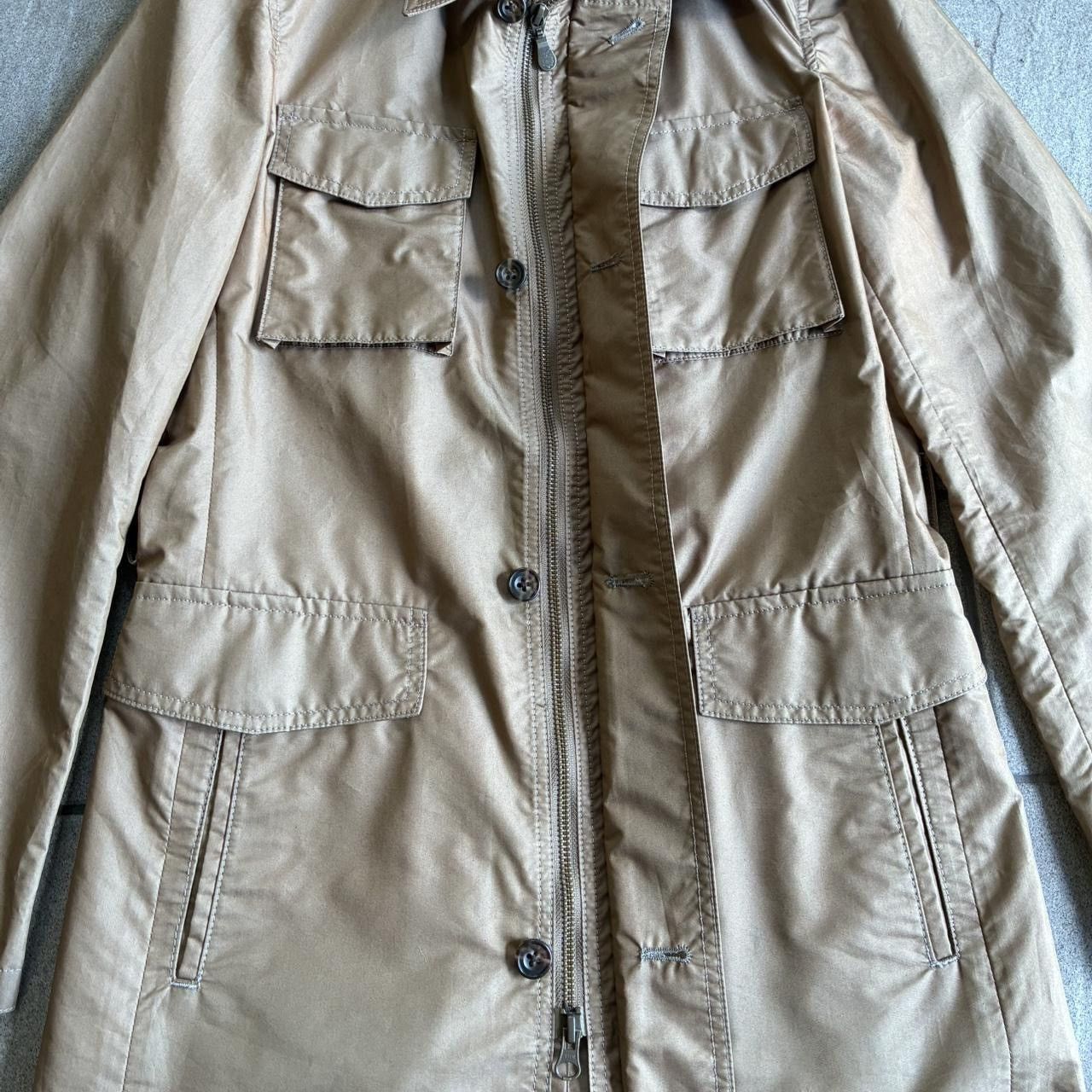 Tornado Mart Tornado Mart sand brown jacket/light coat Size US M / EU 48-50 / 2 - 4 Thumbnail