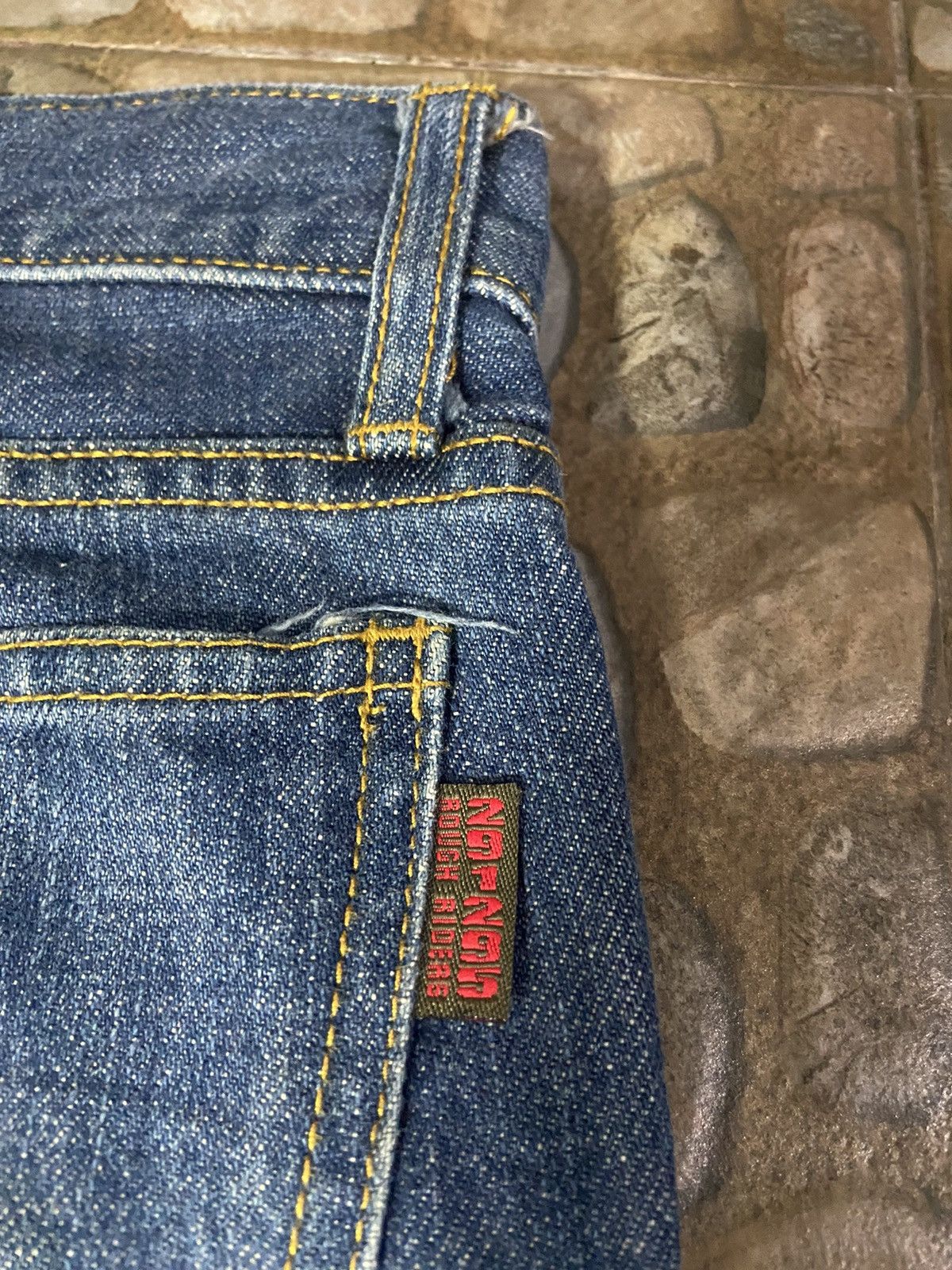 Hysteric Glamour × Japanese Brand 💥 RARE 💥 201295 home DITSETRESSED denim pants Size US 28 / EU 44 - 10 Thumbnail