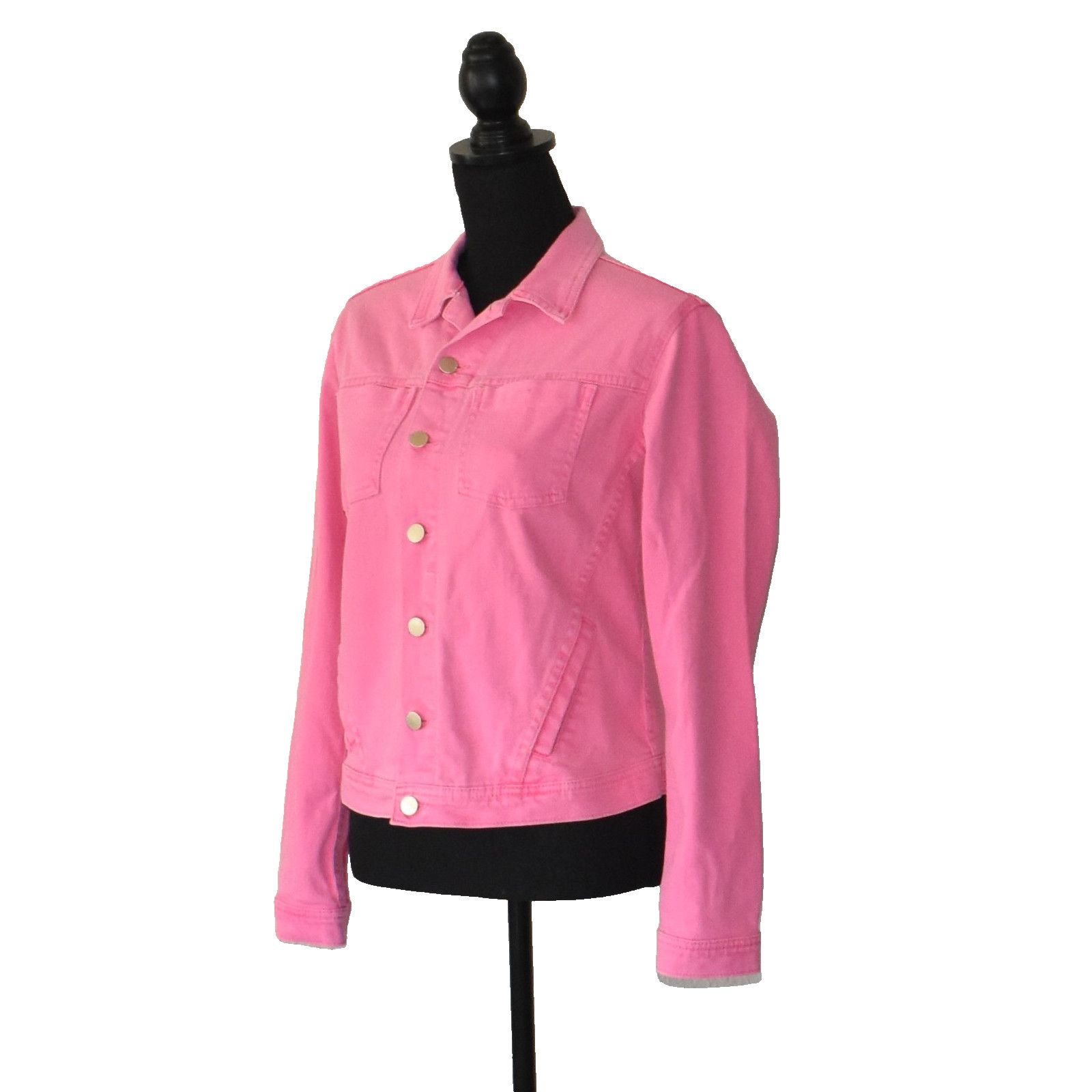 L'AGENCE LAGENCE Celine Button Front Chest Pockets Jacket Sz S $325 Size S / US 4 / IT 40 - 3 Thumbnail