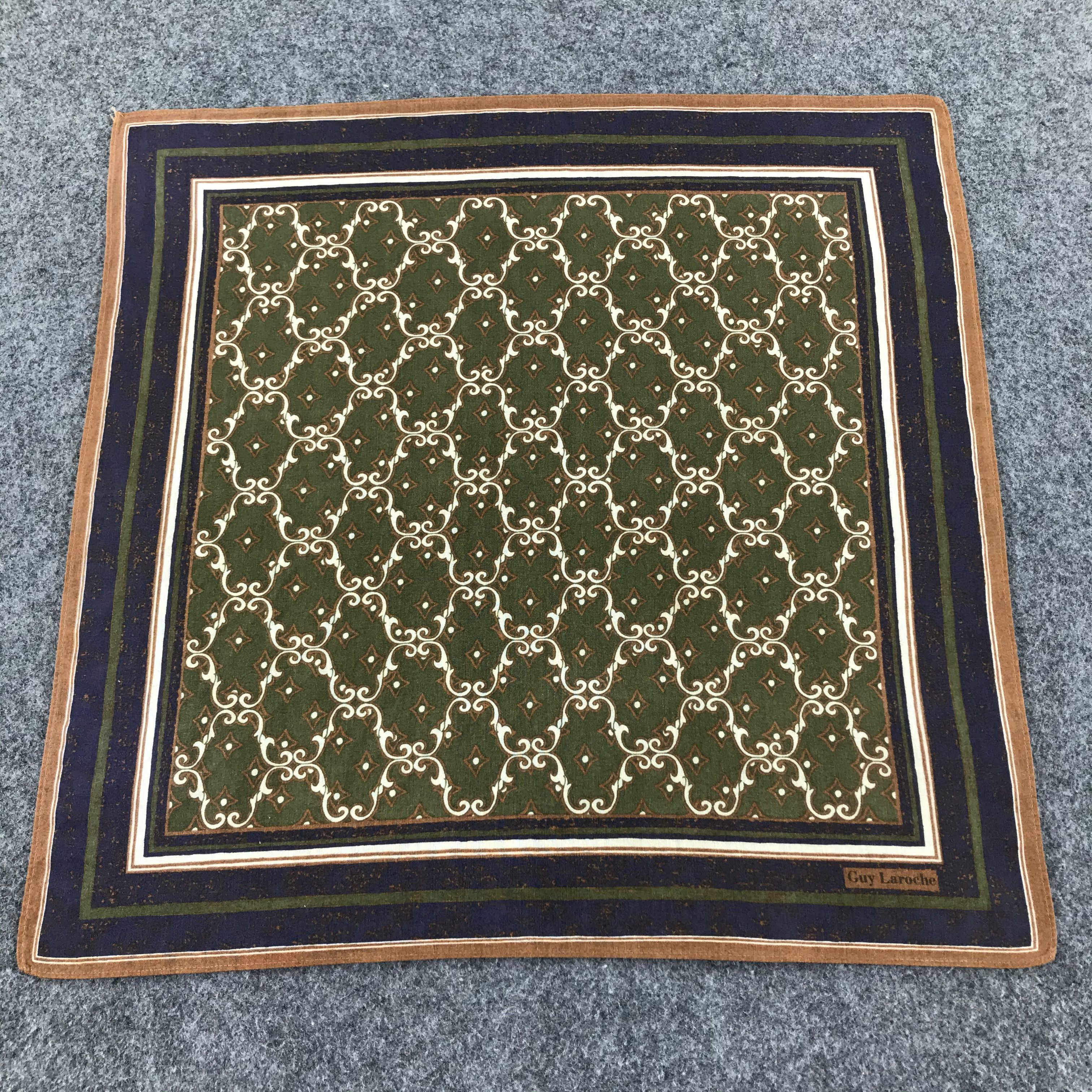 Guy Laroche Guy Laroche Handkerchief Neckerchief Bandana H487 Size ONE SIZE - 3 Thumbnail