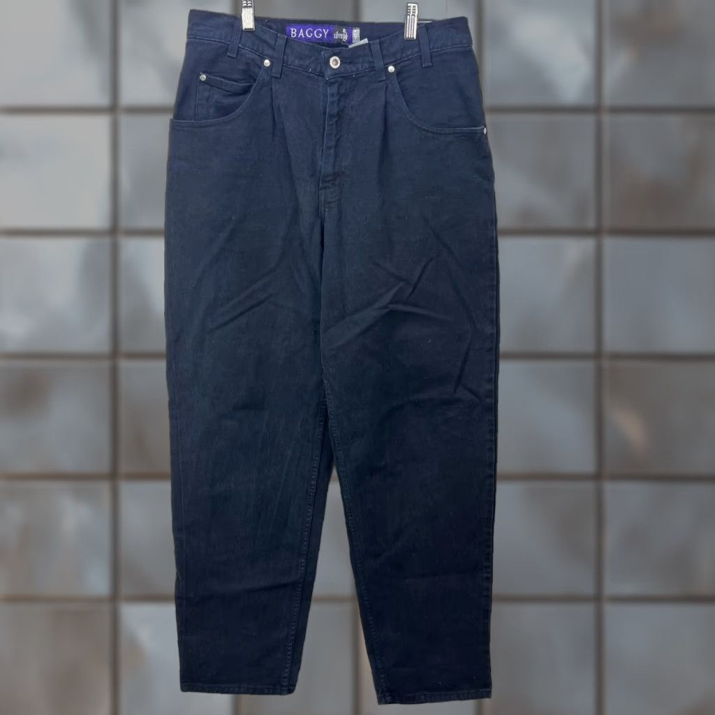 Levi's VINTAGE Levi's Silvertab Baggy Jeans 34 x 34 - Levi's Jeans - 90s Wide-Leg Blue Denim Men 5-Pocket - Relaxed, Mid Rise Size US 34 / EU 50 - 1 Thumbnail
