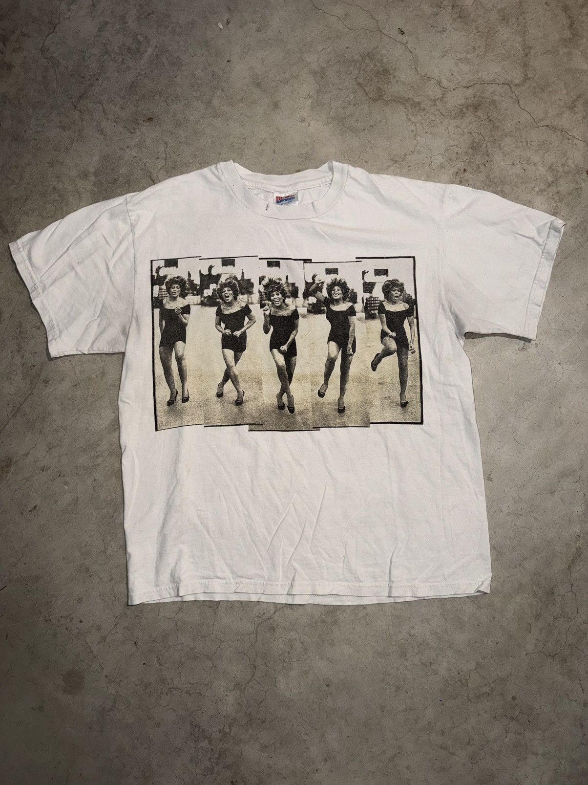 Hanes Vintage 90s Tina Turner Wildest Dream Tour T-Shirt Size US L / EU 52-54 / 3 - 1 Thumbnail