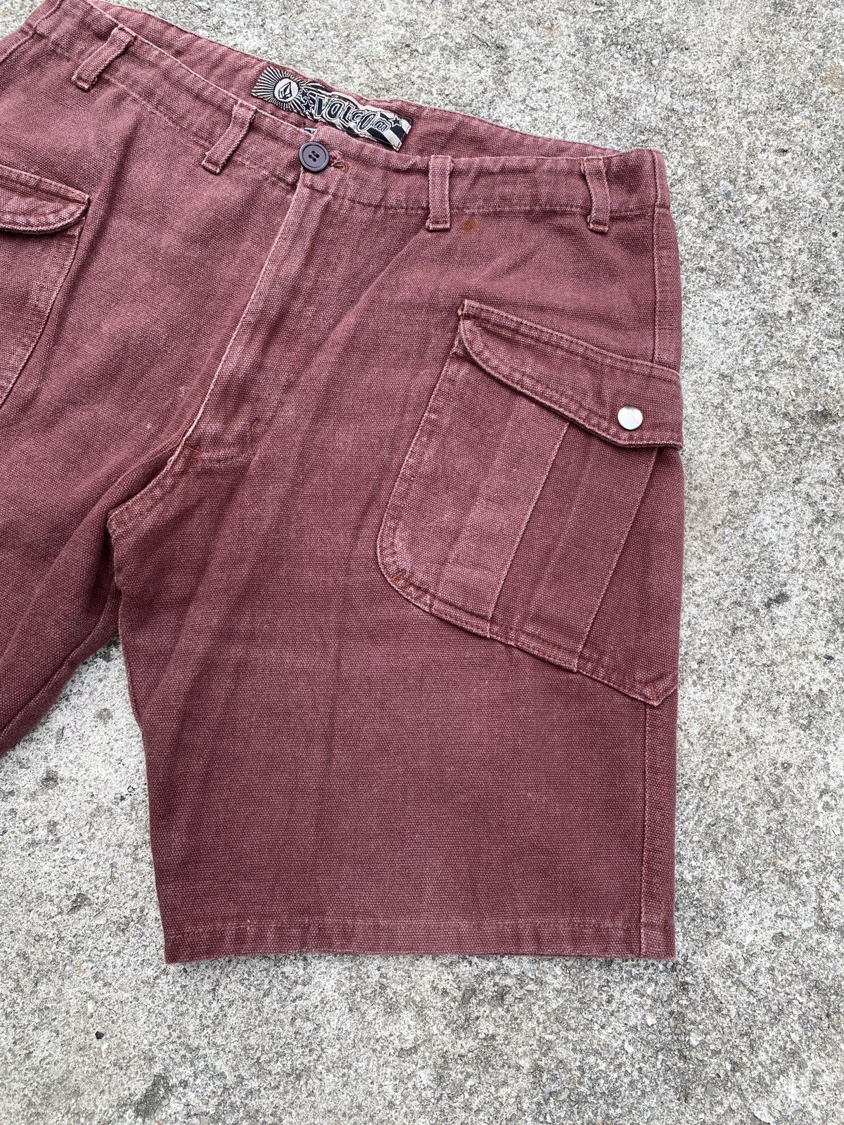 Vintage × Volcom Vintage 90’s Volcom Skateboard Short Pant Size US 32 / EU 48 - 4 Thumbnail