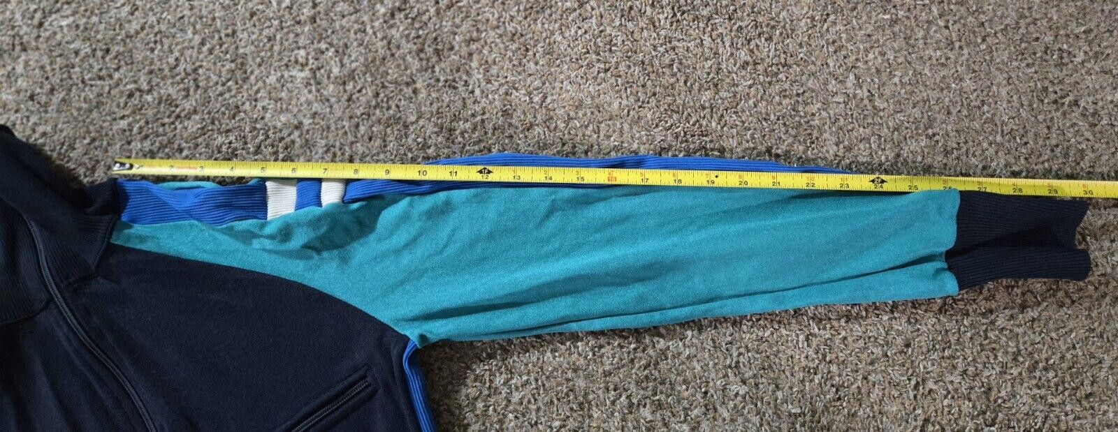 Odlo Vintage Odlo Ski Suit Navy Teal Blue White Mens Medium 50 Size ONE SIZE - 11 Thumbnail